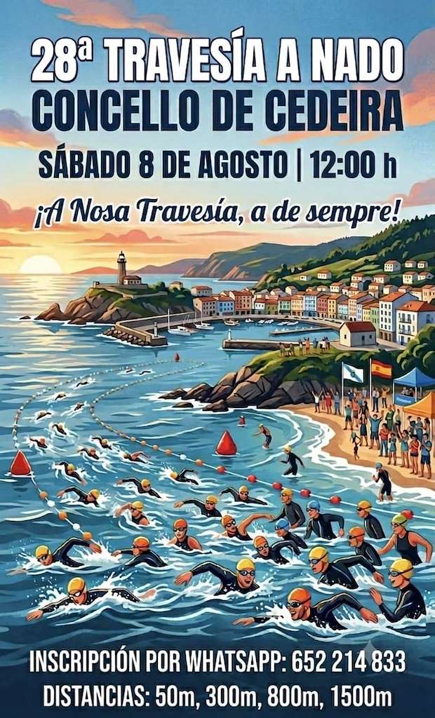 XXVIII Travesía a Nado  en Cedeira