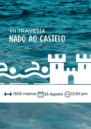 Fechas, información, programa, cartel, imágenes, mapa y ubicación de VII Travesía a Nado de Santa Cruz   en  Oleiros