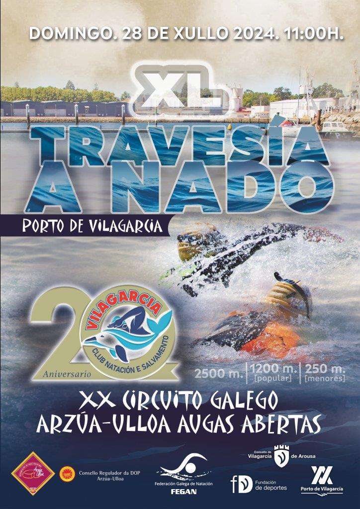 XL Travesía a Nado do Porto en Vilagarcía de Arousa