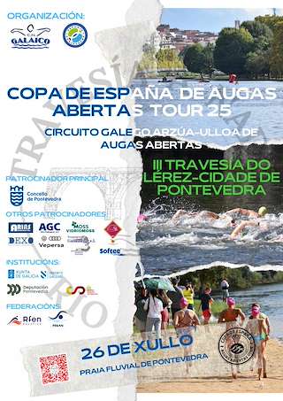 Fechas, información, programa, cartel, imágenes, mapa y ubicación de III Travesía a Nado Río Lérez   en  Pontevedra