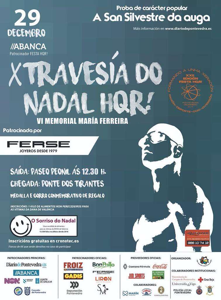 Travesía do Nadal HQR en Pontevedra