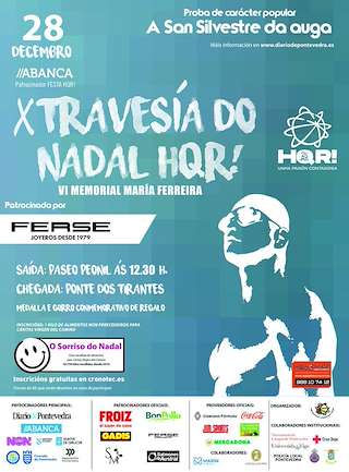 Fechas, información, programa, cartel, imágenes, mapa y ubicación de Travesía de Navidad HQR (2025) en Pontevedra