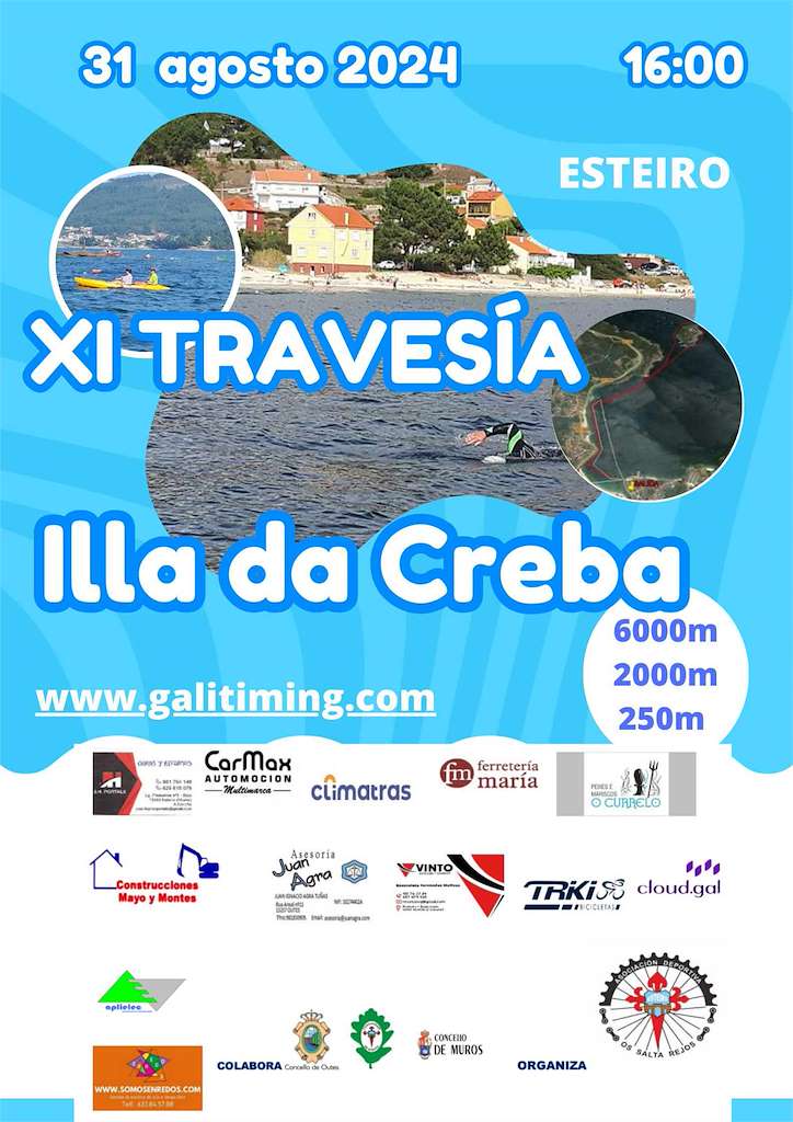 XI Travesía Illa da Creba en Muros
