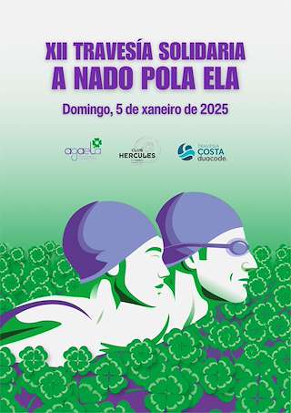 Fechas, información, programa, cartel, imágenes, mapa y ubicación de XII Travesía solidaria a favor de AGAELA  en  A Coruña