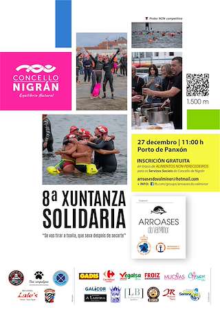 Fechas, información, programa, cartel, imágenes, mapa y ubicación de VIII Travesía Xuntanza dos Arroases do Val Miñor (2025) en Nigrán