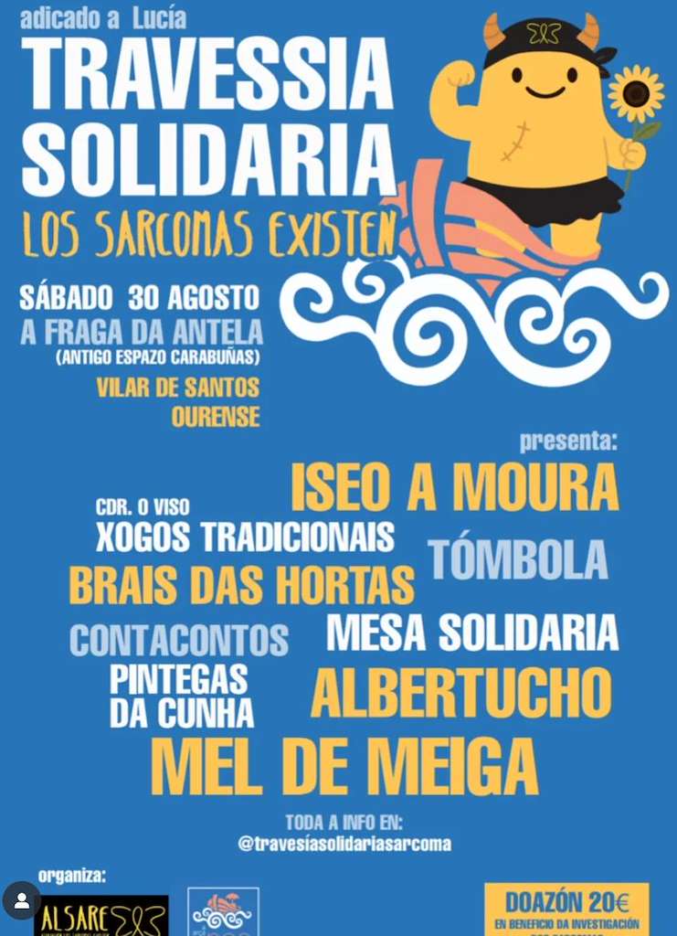 Travessia Solidaria Los Sarcomas Existen  en Vilar de Santos