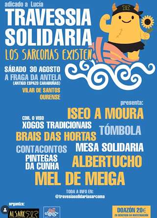 Fechas, información, programa, cartel, imágenes, mapa y ubicación de Travessia Solidaria Los Sarcomas Existen   en  Vilar de Santos