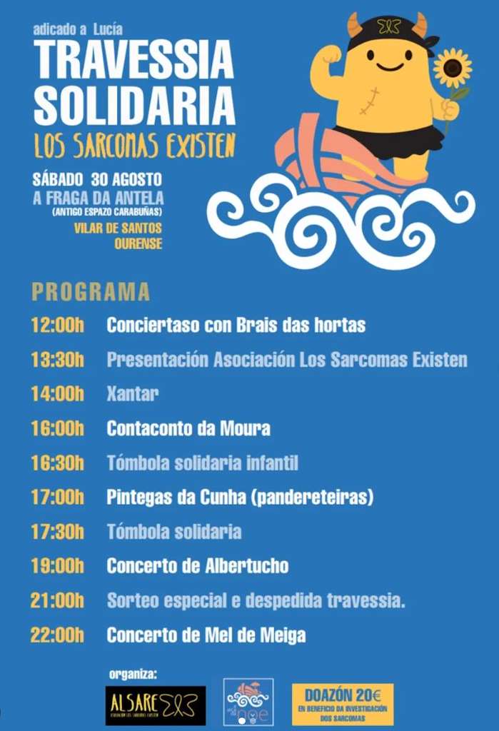 Travessia Solidaria Los Sarcomas Existen  en Vilar de Santos