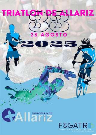 Fechas, información, programa, cartel, imágenes, mapa y ubicación de XXXIII Triatlón  en  Allariz