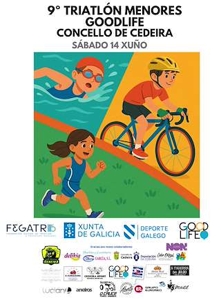 Fechas, información, programa, cartel, imágenes, mapa y ubicación de IX Triatlón de Menores  en  Cedeira