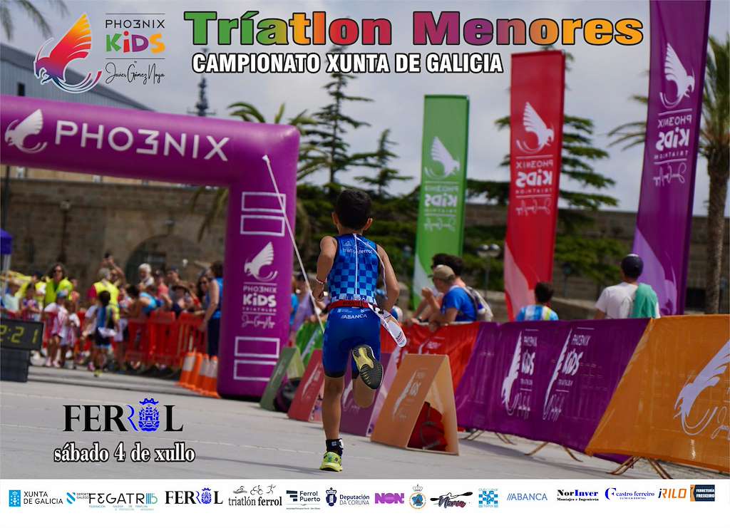 Triatlón de Menores (2026) en Ferrol