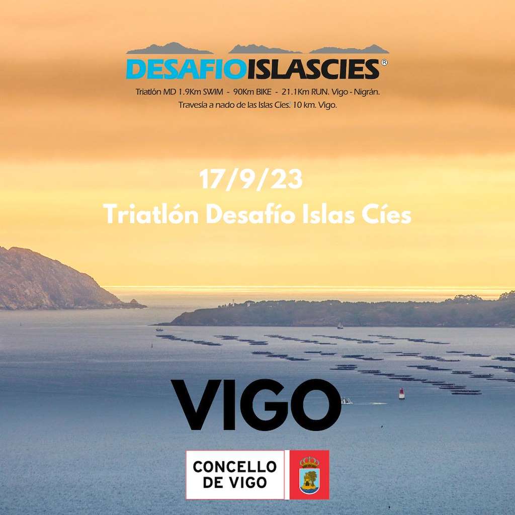 IX Triatlón Desafío Santander Islas Cíes en Vigo