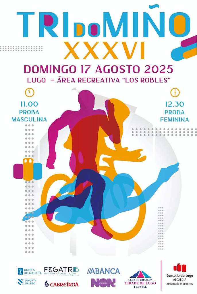 XXXVI Triatlón do Miño (2025) en Lugo