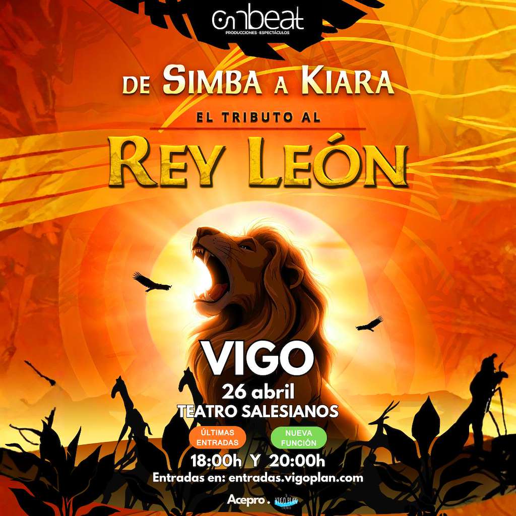 Tributo al Rey León (de Simba a Kiara) (2026) en Vigo