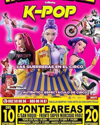 Fechas, información, programa, cartel, imágenes, mapa y ubicación de Tributo K-Pop (2026) en Ponteareas