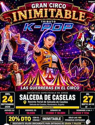 Fechas, información, programa, cartel, imágenes, mapa y ubicación de Tributo K-Pop (2026)  en  Salceda de Caselas