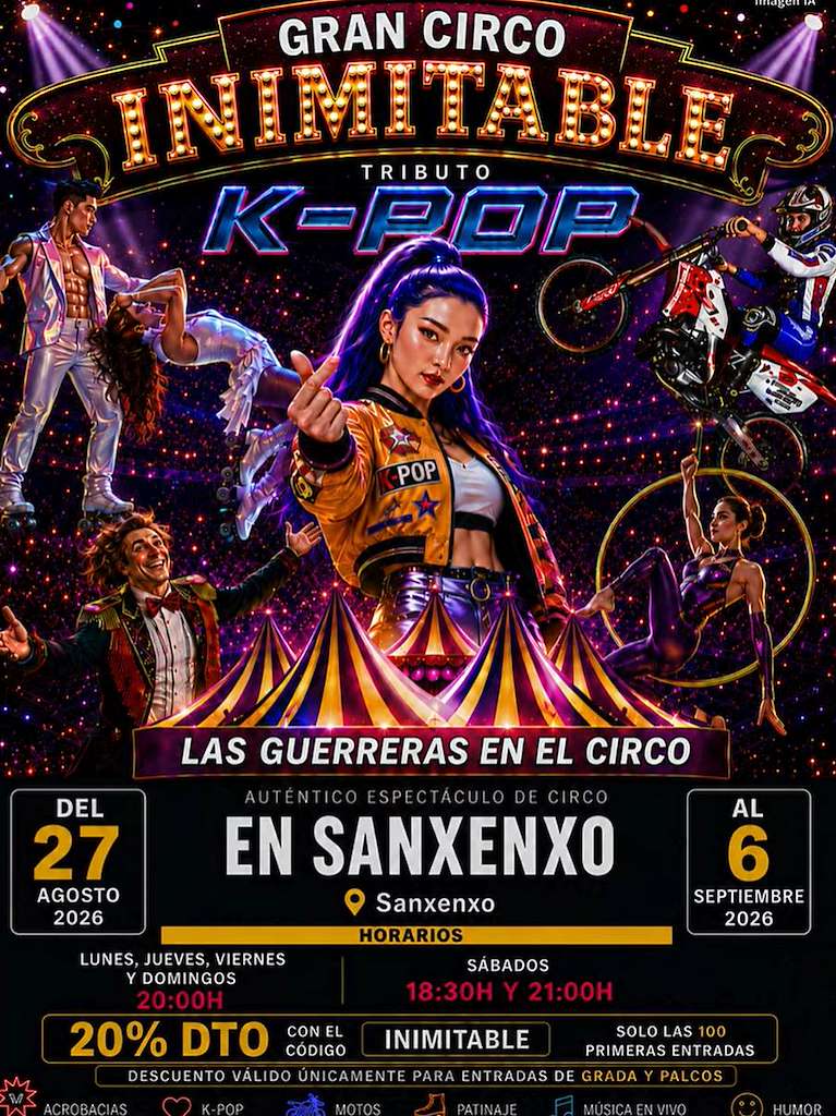 Tributo K-Pop (2026) en Sanxenxo