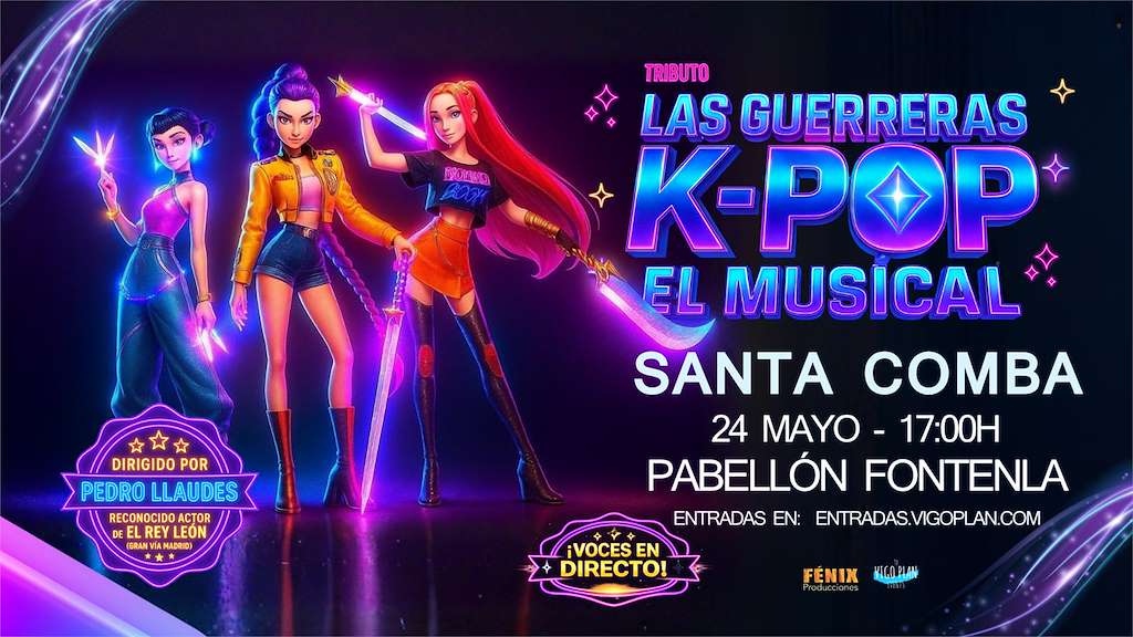 Tributo Las Guerreras K-Pop El Musical  (2026) en Santa Comba