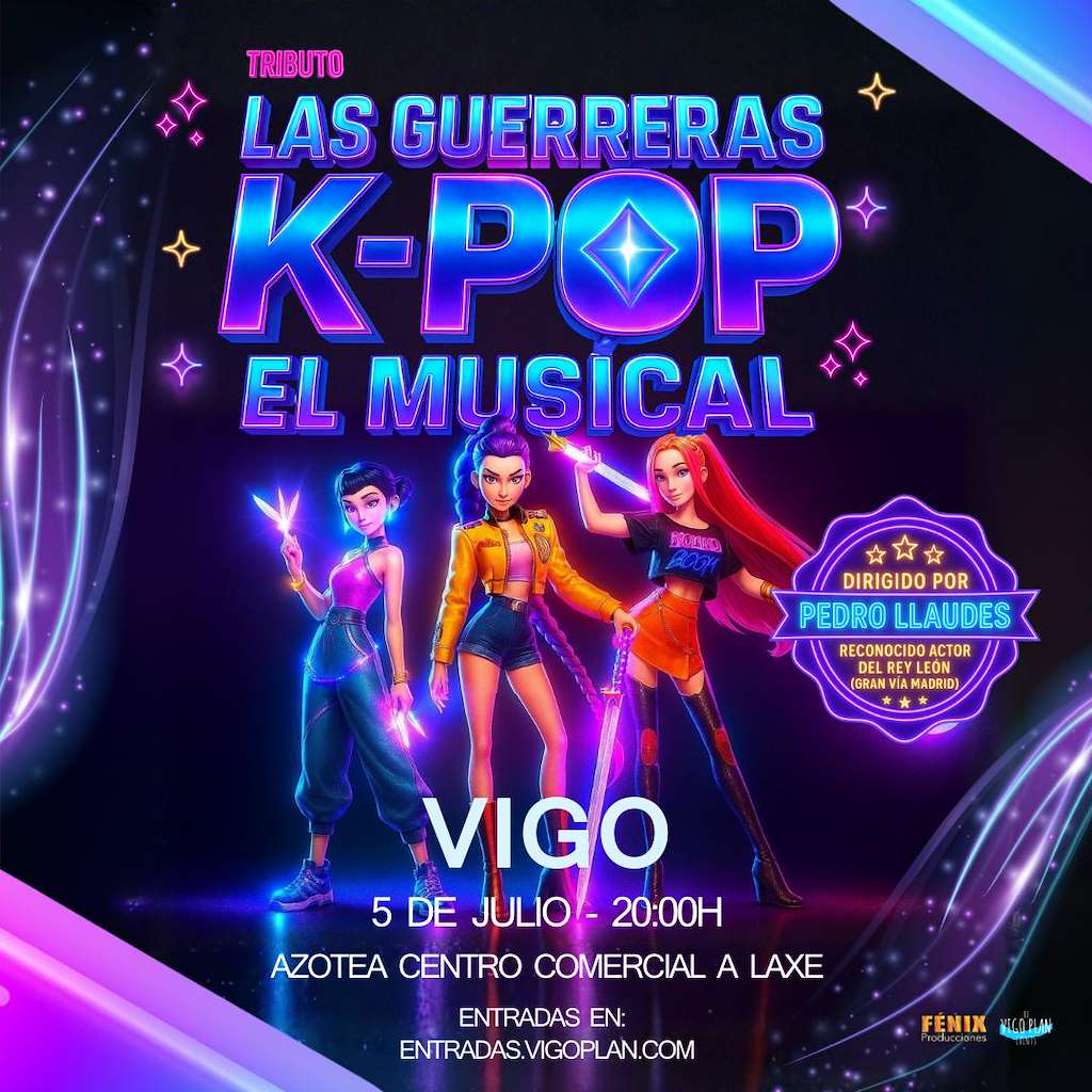 Tributo Las Guerreras K-Pop El Musical (2026) en Vigo