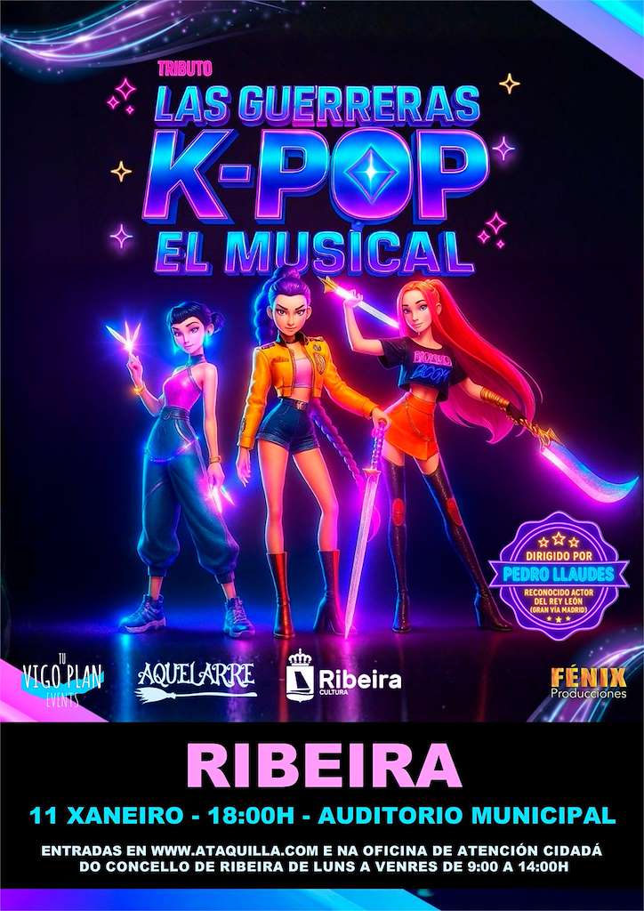 Tributo Musical Las Guerreras K-Pop en Concierto (2026) en Ribeira