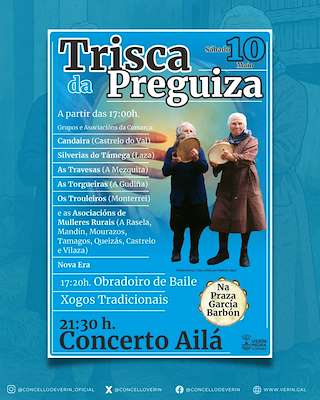 Fechas, información, programa, cartel, imágenes, mapa y ubicación de Trisca da Preguiza  en  Verín