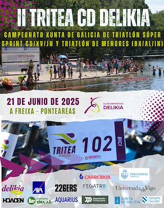 Fechas, información, programa, cartel, imágenes, mapa y ubicación de II Tritea CD Delikia  en  Ponteareas