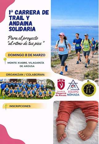 Fechas, información, programa, cartel, imágenes, mapa y ubicación de I Trizancadas Solidarias Monte Xiabre (2026)  en  Vilagarcía de Arousa