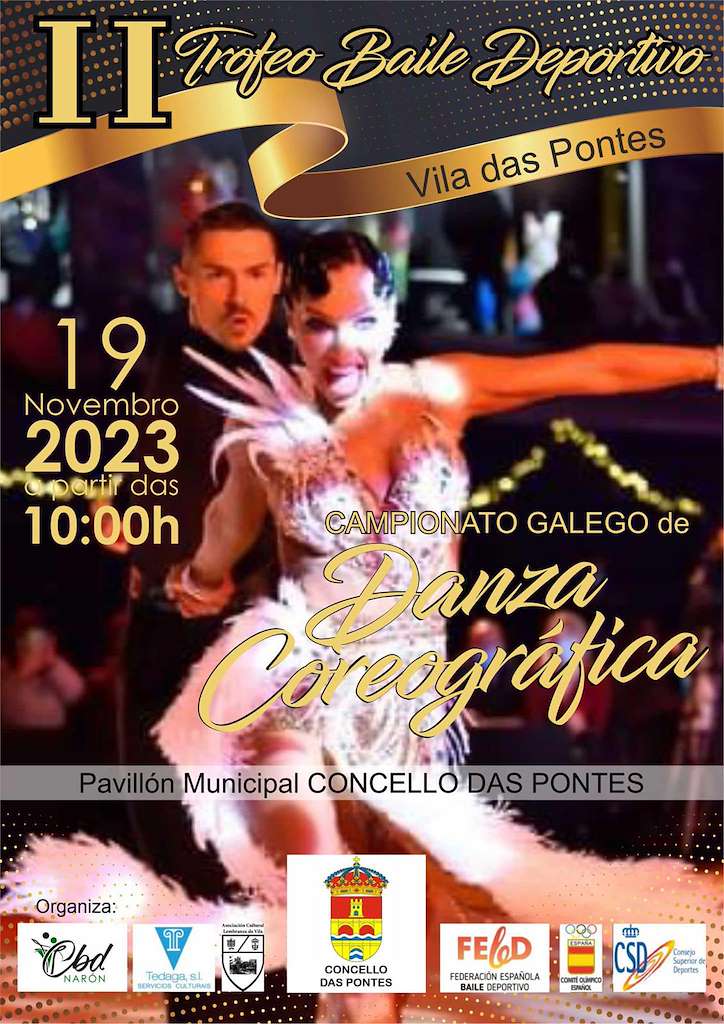 II Trofeo Baile Deportivo - Campionato Galego de Danza Coreográfica en As Pontes de García Rodríguez