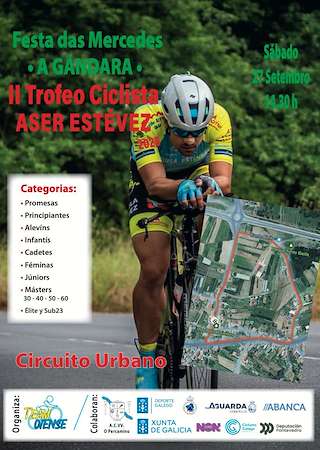 Fechas, información, programa, cartel, imágenes, mapa y ubicación de II Trofeo Ciclista - Aser Estévez (2025)  en  A Guarda
