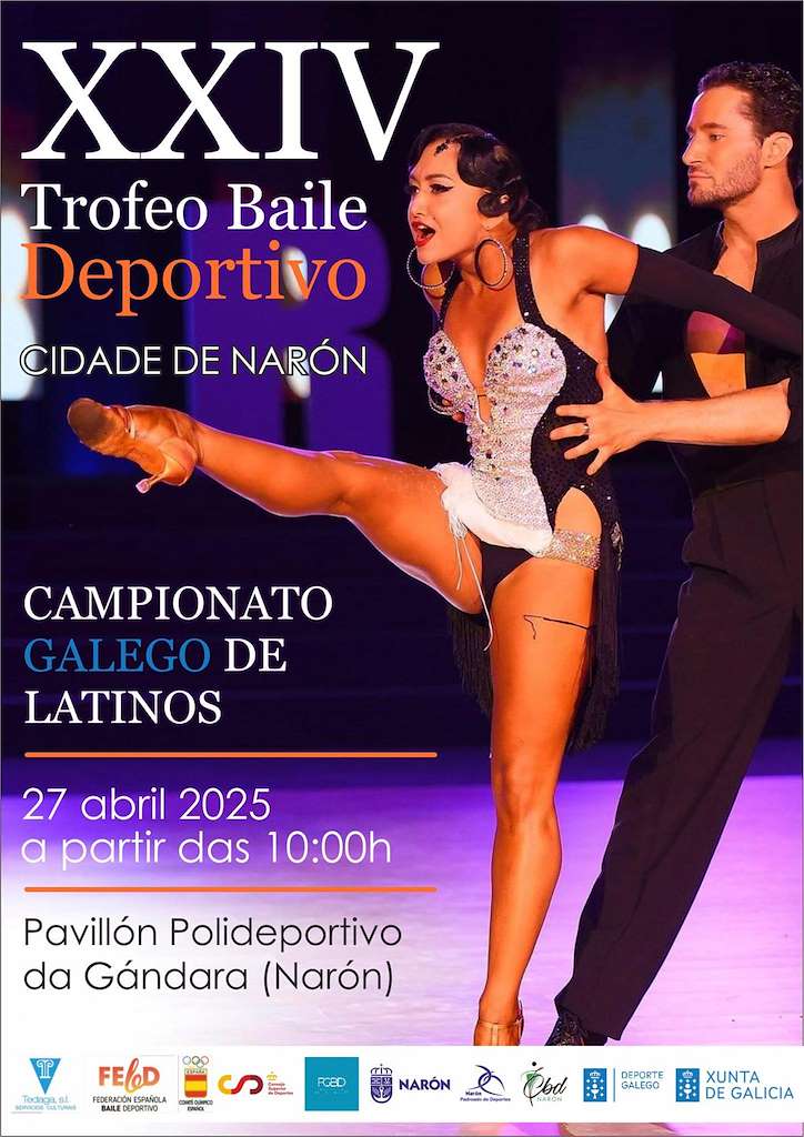 XXIV Trofeo de Baile Deportivo - Campionato Galego de Latinos (2025) en Narón