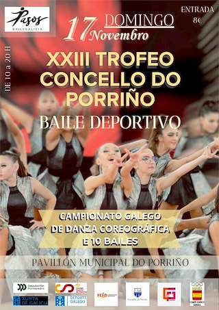 Fechas, información, programa, cartel, imágenes, mapa y ubicación de XXIII Trofeo de Baile Deportivo  en  O Porriño
