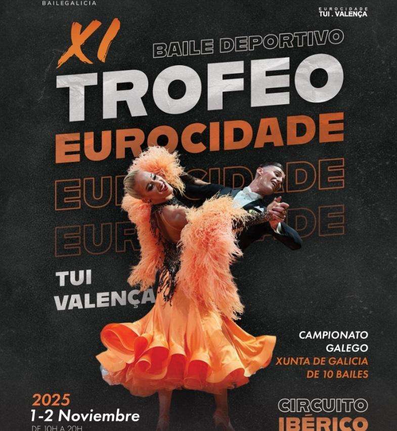 Trofeo Eurocidade de Baile Deportivo - Circuito Ibérico (2025) en Tui