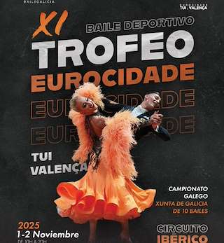 Fechas, información, programa, cartel, imágenes, mapa y ubicación de Trofeo Eurocidade de Baile Deportivo - Circuito Ibérico (2025)  en  Tui