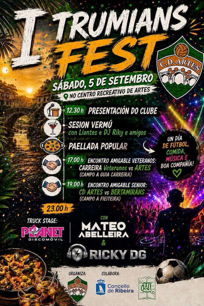 I Trumians Fest de Artes  (2026) en Ribeira