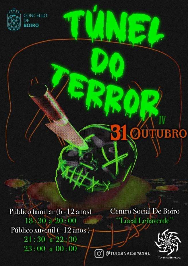 Túnel do Terror en Boiro