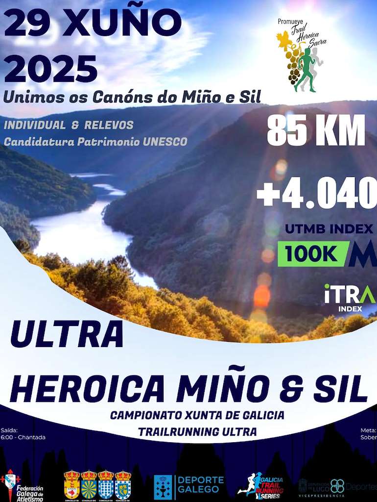 I Ultra Trail Heroíca Miño & Sil (2025) en Chantada