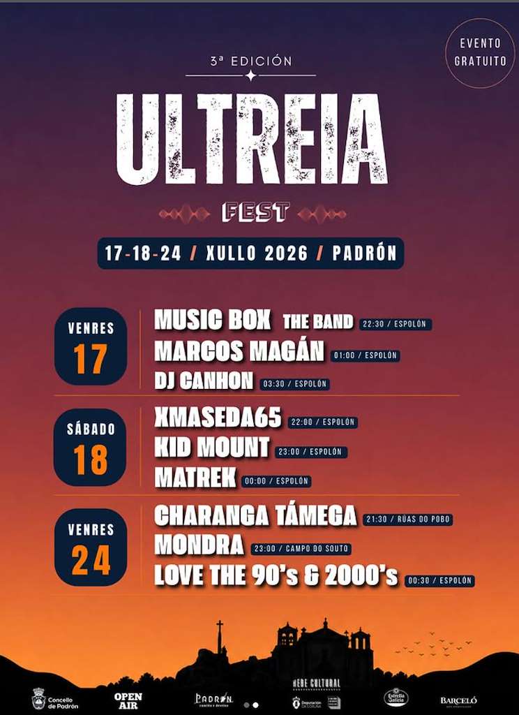 III Ultreia Fest  (2026) en Padrón