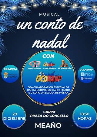 Fechas, información, programa, cartel, imágenes, mapa y ubicación de Un Cuento de Navidad (2025) en Meaño