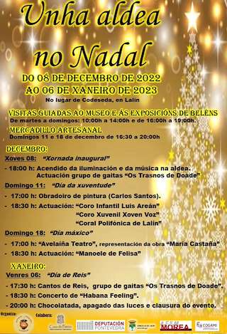 Unha Aldea no Nadal de Codeseda (2025-2026) en Lalín