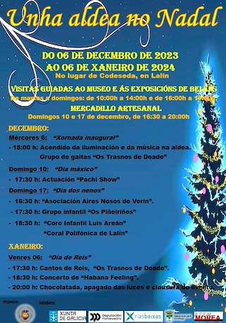 Unha Aldea no Nadal de Codeseda (2025-2026) en Lalín
