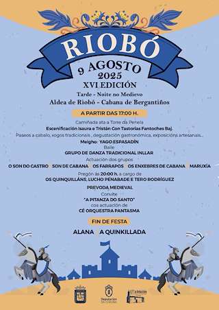 Fechas, información, programa, cartel, imágenes, mapa y ubicación de XVI Unha Noite no Medievo  en  Cabana de Bergantiños