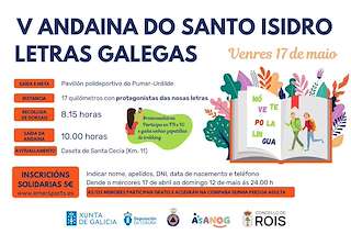 VI Andaina do Santo Isidro - Letras Galegas en Rois