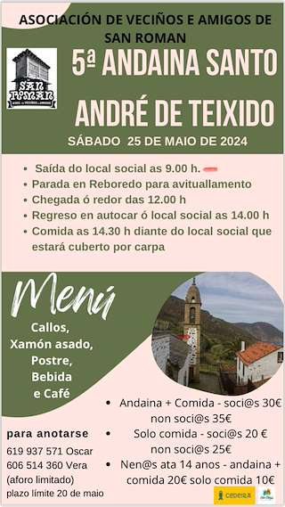 VII Andaina Santo André de Teixido  (2026) en Cedeira