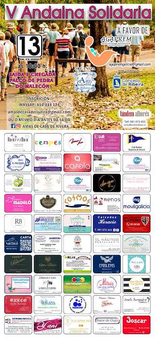 VI Andaina Solidaria en Ribeira