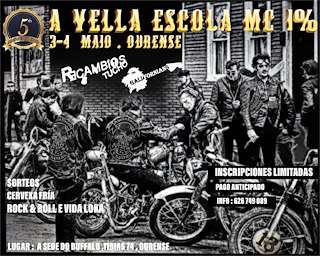 VI Aniversario A Vella Escola MC en Ourense