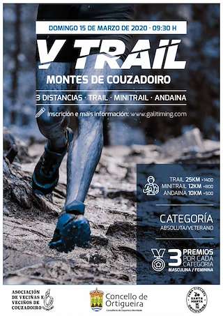 VIII Carreira de Montaña e Andaina Montes de Couzadoiro en Ortigueira