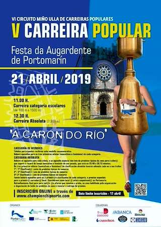IX Carreira Popular Festa da Augardente en Portomarín