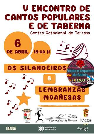 VI Encontro de Cantos Populares e de Taberna de Torroso en Mos