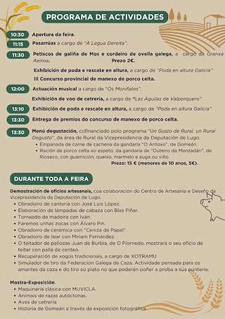 VI Feira de Ano de Gomeán en O Corgo
