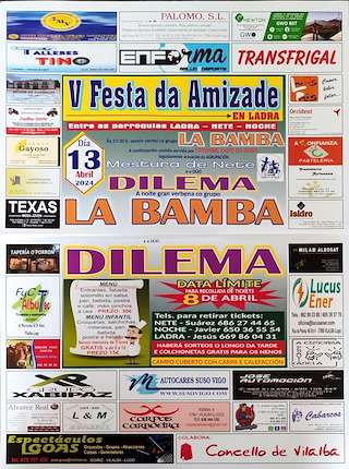 VI Festa da Amizade en Vilalba